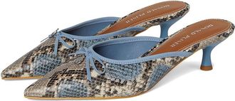 Donald J Pliner Soel Womens Shoes Blue : 7.5 M, Leather