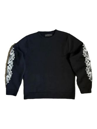 Chrome Hearts Felpa a fiori - Nero