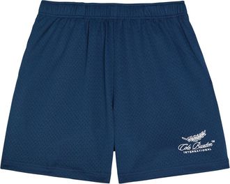 Cole Buxton International Perforated Jersey Shorts - Navy - XL