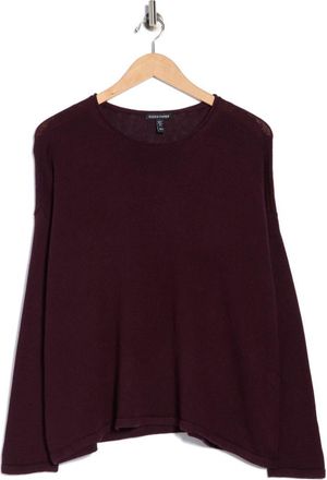 Eileen Fisher Long Sleeve Sweater in Violet at Nordstrom Rack, Size Xx-Small