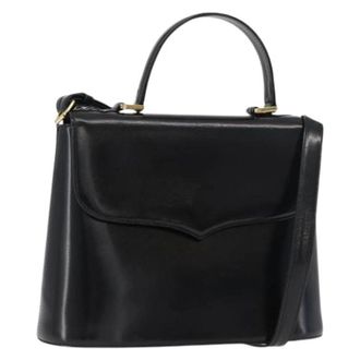 Saint Laurent Pre-owned Handbags, female, Black, Size: ONE SIZE Pre-owned Vintage Hand Bag