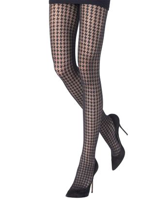 Emilio Cavallini Small Pied De Poule Tight