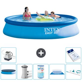 Intex Piscina Easy Set Redonda - 396x84 Cm - 7-piezas S30696