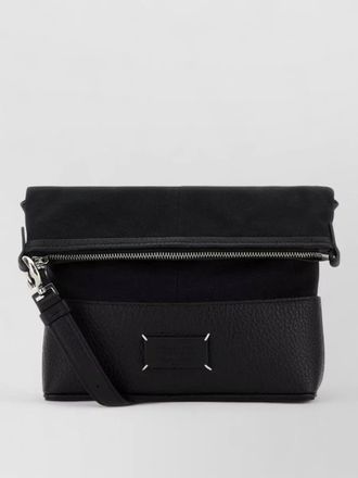 Maison Margiela canvas 5ac clutch rectangular foldover strap