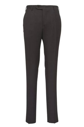 Canali press-crease trousers - Brown