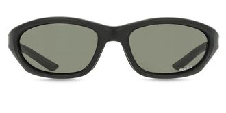 Salice 009 P NERO/RW BLU Mens Sunglasses Black Size 56