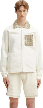 Filling Pieces Worker Jacket Panier - Heren - Spijkerjassen - Beige - M - Katoen - Jassen