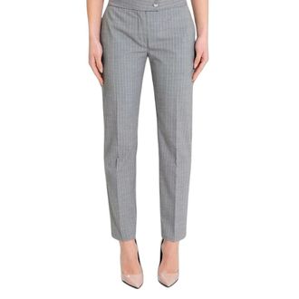 Rinascimento Rinascimento, Slim-fit Trousers, female, Gray, Size: XL Multicolor Polyester Cigarette Trousers