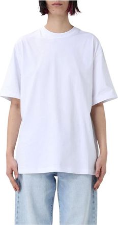 Msgm Mujer, Camisetas, Blanco, Talla: S