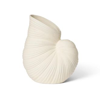 Ferm Living Shell Vase, off-white