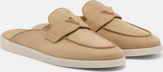 Prada Suede mules