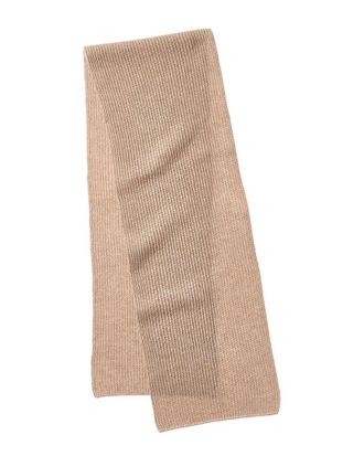 Naadam Collection Ribbed Wool & Cashmere-Blend Scarf
