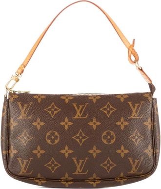 Louis Vuitton Borsa a spalla con monogramma - Marrone