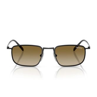 Prada Sunglasses Prd52 S 1 Ab20 U Black/Smoky Brown Men