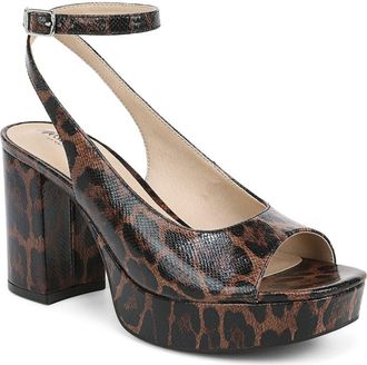 Life Stride Aliyah Ankle Strap Platform Sandal in Brown at Nordstrom, Size 7.5