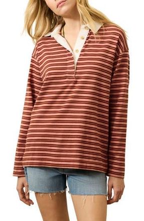 Faherty Hometown Rugby Top in Dusty Rose Rugby at Nordstrom Rack, Size Medium