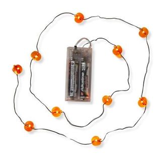 Tag Pumpkin LED String Lights Indoor Halloween Decor Orange at Nordstrom
