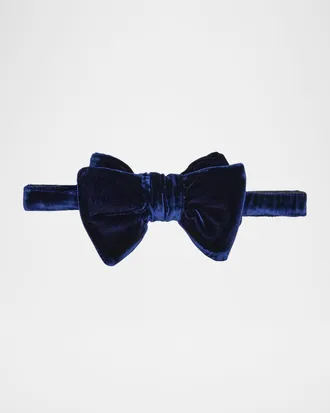 Tom Ford Men & apos;s Pre-Tied Velvet Bow Tie