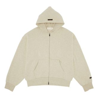 Fear of God Classic Full Zip Hoodie Heather Stone 192SP254782F