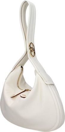 Valentino Garavani Womens Leather Shoulder Bag Beige