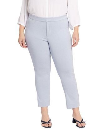 NYDJ Nydj Marilyn Lt Blue Heather Ankle Jean