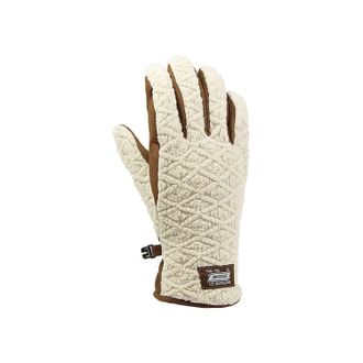 Gordini Womens Argyle Gloves In Oatmeal