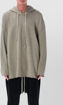 Rick Owens cotton hoodie