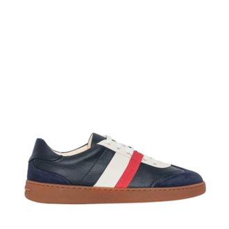 Ferragamo Womens Garda Low Leather Sneaker, Size 6