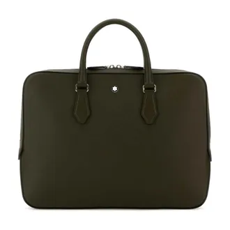 Montblanc Laptop Bags & Cases, male, Green, Size: ONE SIZE Sartorial Briefcase