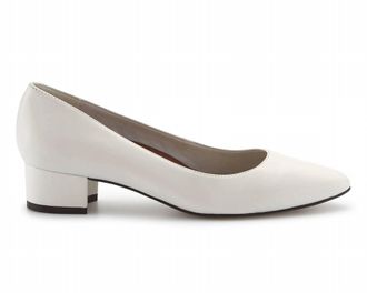 Ros Hommerson Womens Heidi Ii Pumps In White Leather