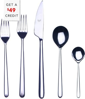 Mepra 20Pc Flatware Set With $49 Credit
