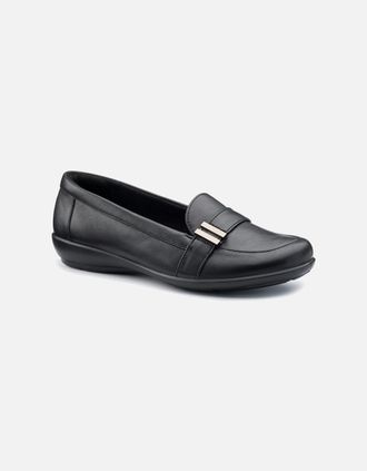 Hotter Womens Clay Womens Loafers - Black - Size: 5.5