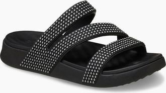 Crocs Womens Crocs Getaway Strappy EVA Womens Black Sandals - Size: 5