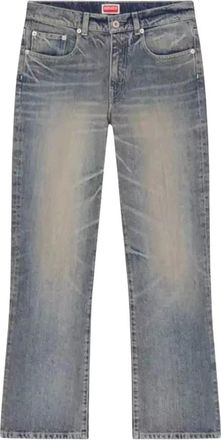 Kenzo Bara Cropped Jeans - Dames - Cropped Jeans - Blauw - W27 - Katoen - Jeans