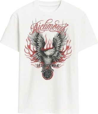 John Richmond Uomo, Top, Bianco, L, new