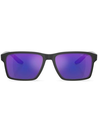 Prada Occhiali da sole squadrati - Grigio