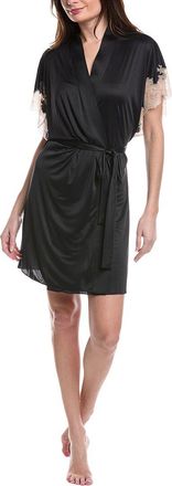 Natori Elegant Lace Applique Wrap