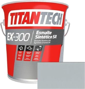 Titan Esmalte S/r Ex300 G/perla Ral 7040 4l. Tech, Descubre El Esmalte S/r Ex300 G/perla Ral 7040 4l, Un Esmalte Sint&eacute;tico Industrial De Secado R&aacute;pido - Tit