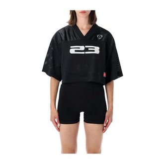 Nike Jordan Top Brooklyn Mesh Jersey - - Sport - Donna - Nero - S