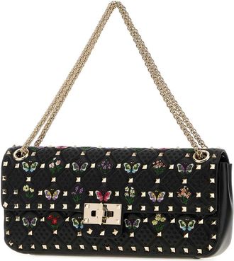 Valentino Garavani Shoulder Bag - Black