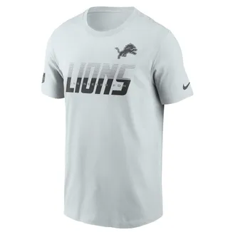 Nike Detroit Lions Sideline Team Issue Nike Mens Dri-FIT NFL T-Shirt in Grey | 02ET04Z9J-TF9