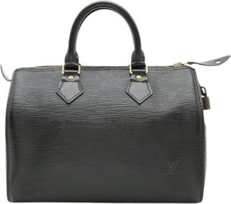 Louis Vuitton Pre-owned Handbags, female, Black, Size: ONE SIZE Pre-owned Epi Handbag Speedy 25