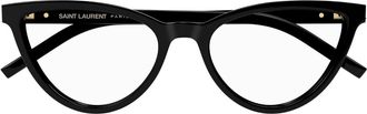 Saint Laurent Eyewear Saint Laurent Sl M138 Linea Monogram 001 Black Glasses
