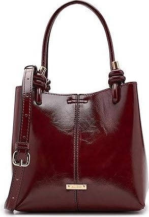 Aldo Evielilyy Satchel Womens Handbags Bordo, Polyurethane