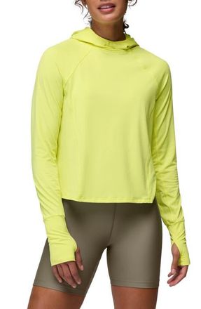 Prana Sol Searcher UPF 50 Sun Hoodie in Gecko Pop at Nordstrom, Size X-Large