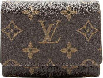 Louis Vuitton Monogram Canvas Business Card Holder (Authentic Pre-Loved)