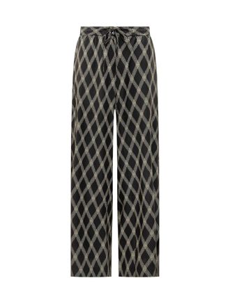 Pierre-Louis Mascia Black Loose Drawstring Pants