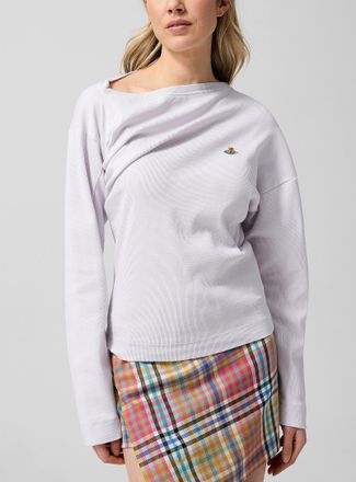 Vivienne Westwood Womens Hebo ribbed T-shirt