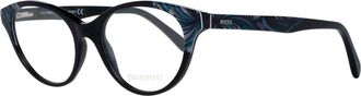 Emilio Pucci Black Plastic Glasses Womens (Frames)