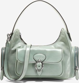 Cole Haan Womens Alexandria Shoulder Crossbody Bag - Green